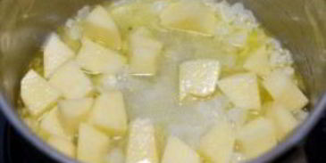 суп-пюре из цветной капусты со сливками