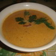 Рецепт Супа-пюре из тыквы и морепродуктов