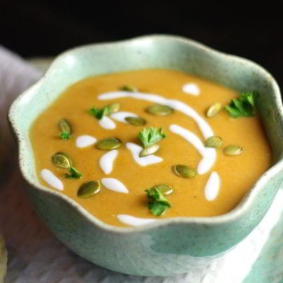 Суп-пюре из тыквы