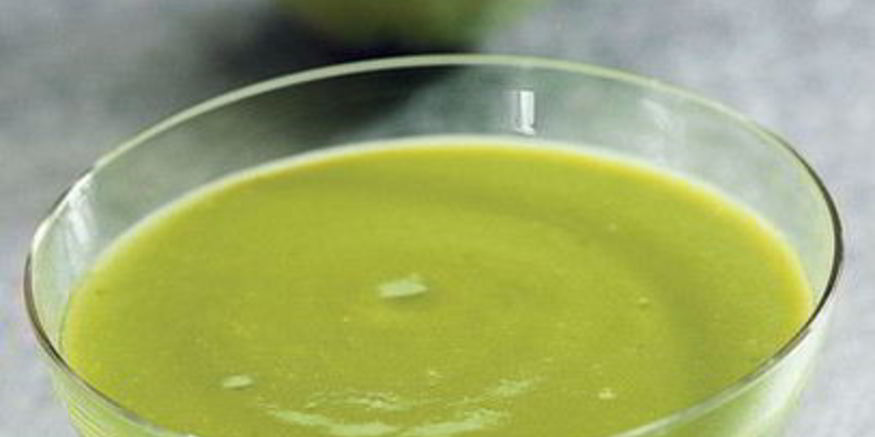 Рецепт супа-пюре из зеленого горошка