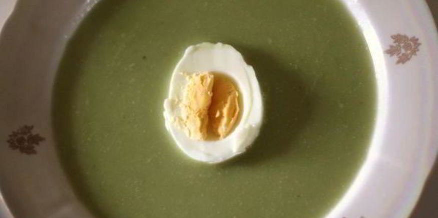 Рецепт супа-пюре из зеленого лука