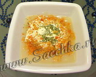 Суп-пюре овощной