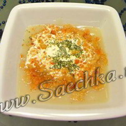 Суп-пюре овощной