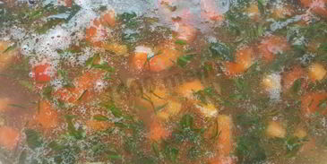 суп-пюре с чечевицей