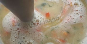 суп-пюре с чечевицей