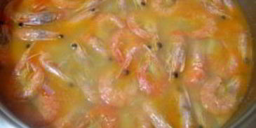 суп-пюре с морепродуктами