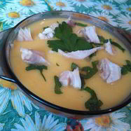 Рецепт Супа-пюре с тыквой и курицей