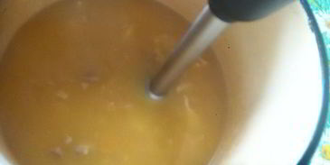 суп-пюре с тыквой и курицей