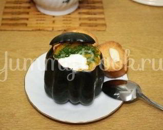 Суп-пюре тыквенный