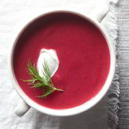 Рецепт Свекольного супа пюре