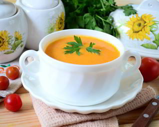 Томатный суп-пюре Красная жара