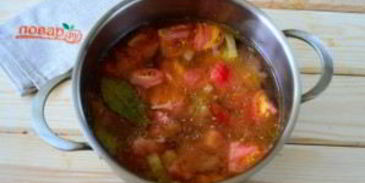 томатный суп-пюре красная жара