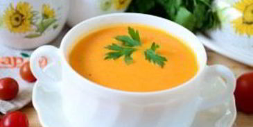 томатный суп-пюре красная жара