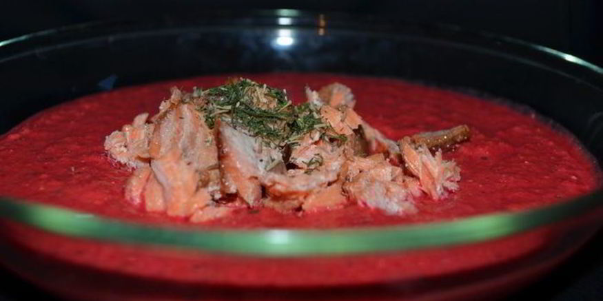 Рецепт тыквенно-свекольного суп-пюре