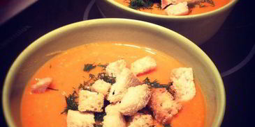 тыквенный диетический суп-пюре