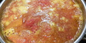 тыквенный суп-пюре с бататом и шампиньонами