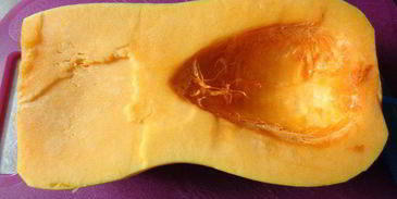 тыквенный суп-пюре с грибами и перцем чили