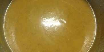 тыквенный суп-пюре с грибами и перцем чили