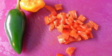 тыквенный суп-пюре с грибами и перцем чили