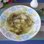 Рецепт Супа рыбного с грибами