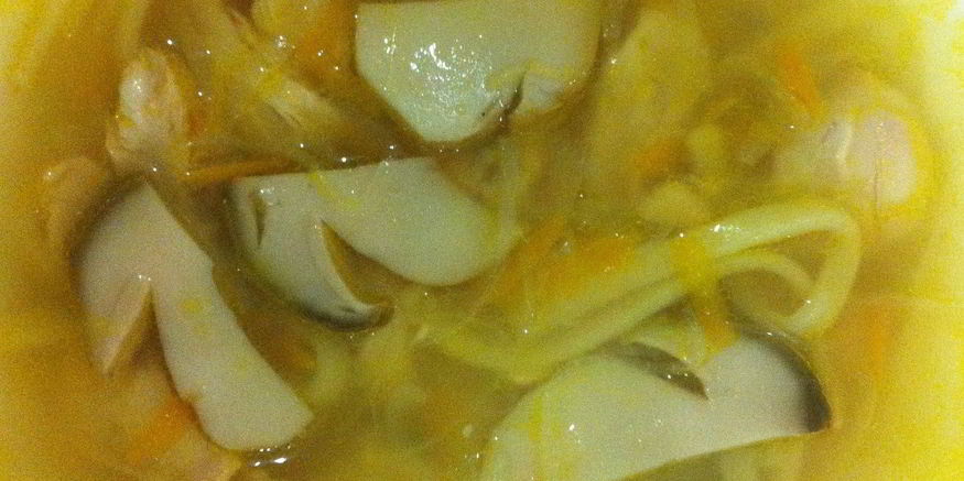 Рецепт супа с белыми грибами и курицей