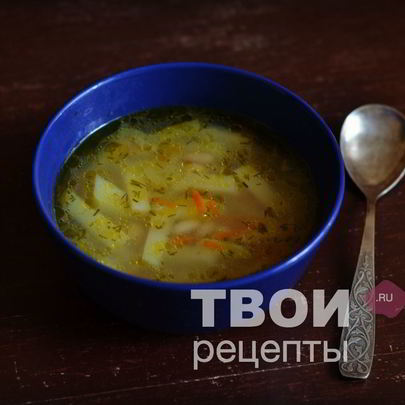 Суп с фасолью в мультиварке