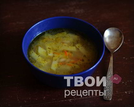 Суп с фасолью в мультиварке