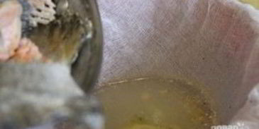 суп с форелью