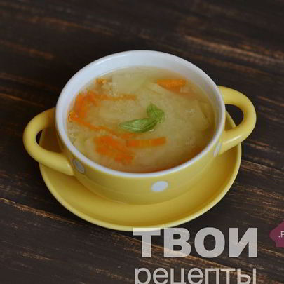 Суп с курицей и кускусом