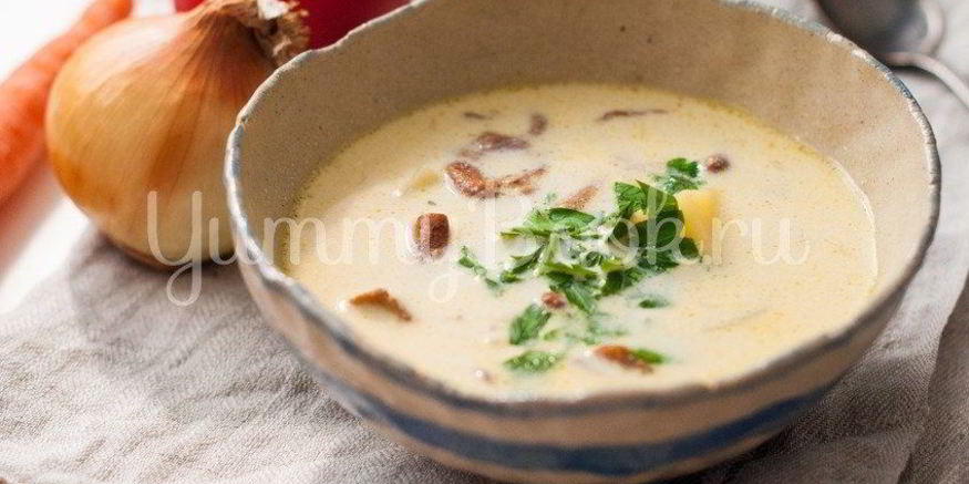 Рецепт супа с лисичками в мультиварке