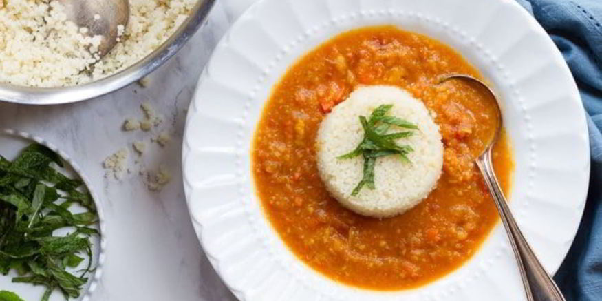 Рецепт супа с нутом и кус-кусом