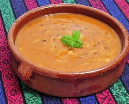 Суп с нутом и вермишелью