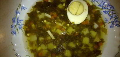 Рецепты супа с яйцом