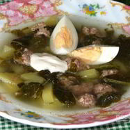 Рецепт Супа со щавелем в мультиварке