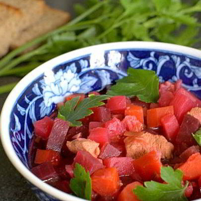 Суп со свеклой