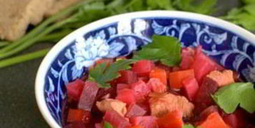 суп со свеклой