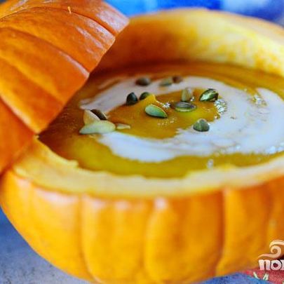 Суп в тыкве