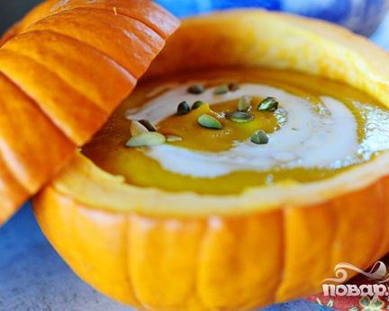 Суп в тыкве