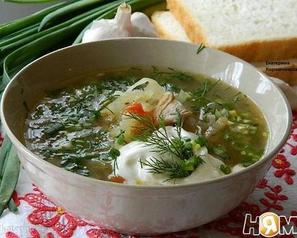 Суп закарпатский со свежей капустой