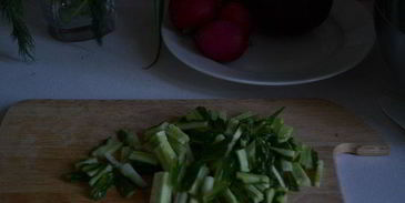 холодный свекольник — окрошка по-латышски