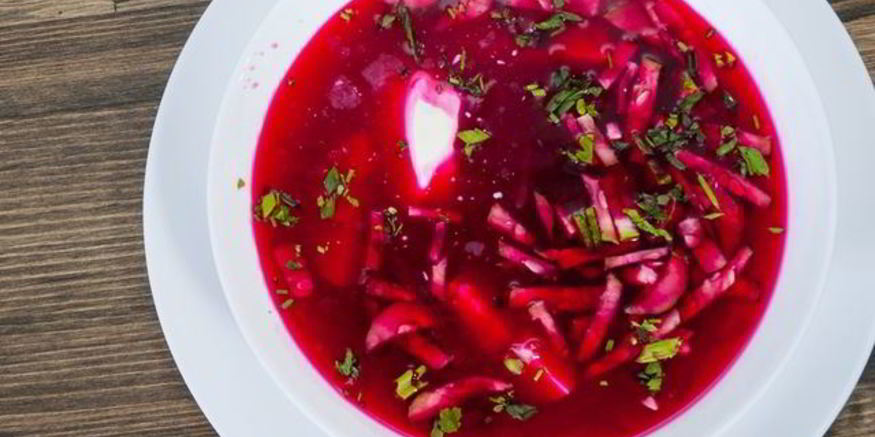 Рецепт овощного свекольника