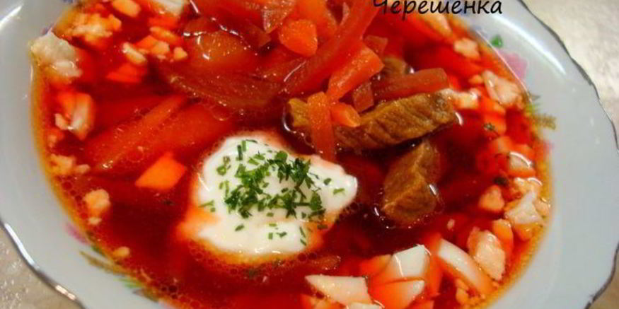 Рецепт свекольника для детей