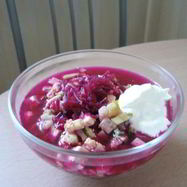 Рецепт Свекольника из маринованной свеклы