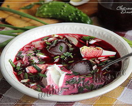 Свекольник холодный