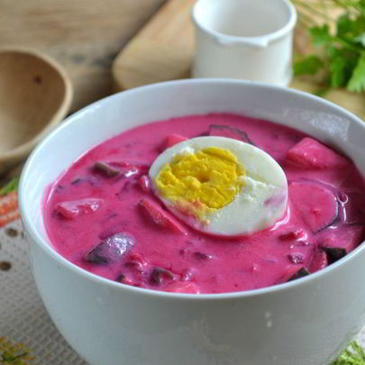 Свекольник классический холодный