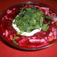 Рецепт Свекольника классического с мясом