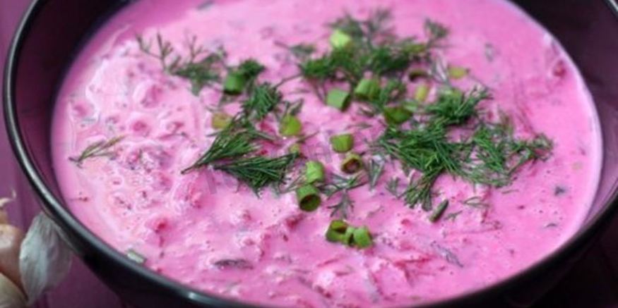 Рецепт свекольника на кефире