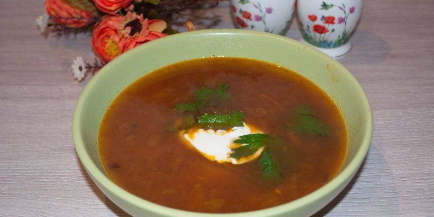 Рецепт свекольника постного