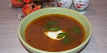 свекольник постный