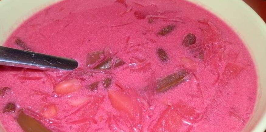 Рецепт свекольника с фасолью